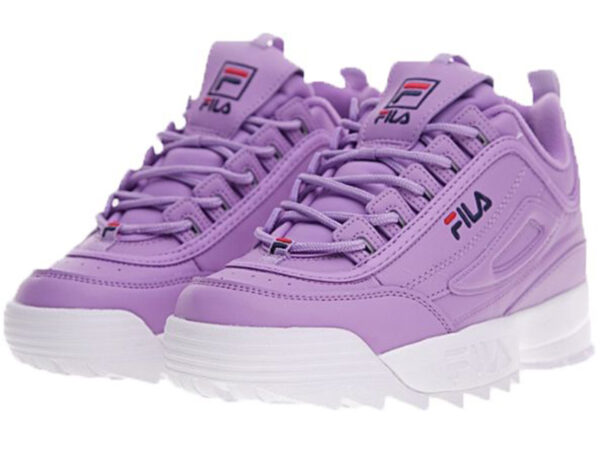 Фиолетовые кроссовки Fila