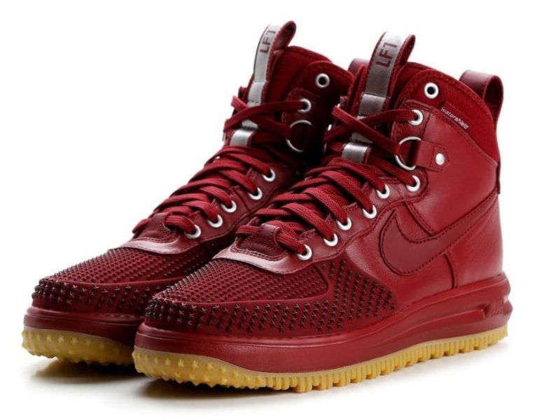 Nike Air Force 1 Lunar Duckboot красные (40-44)