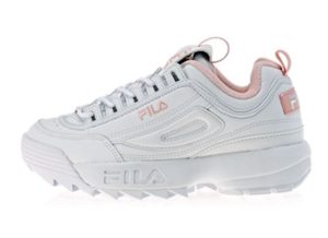 Fila Disruptor 2 white pink бело-розовые (35-39)