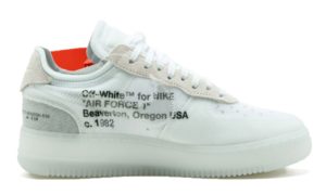 Nike Air Force 1 OFF-WHITE x white белые (40-45)