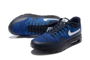 Nike Air Max 87 Ultra Flyknit синие с черным 40-44