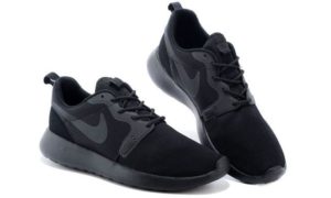 Nike Roshe Run Hyperfuse QS черные 35-45