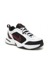 Nike Air Monarch черно-белые с красным (40-44)