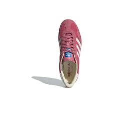 Adidas Originals Gazelle Skateboarding Shoes бордово-розовые замшевые женские (36-40)